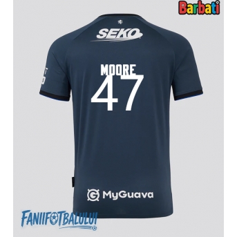 Rangers Mikey Moore #47 Tricou Fotbal Replică 2025-26 Barbati Treilea